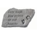 Kay Berry Inc Kay Berry- Inc. 92420 Cats Leave Paw Prints On Our Hearts - Memorial - 14.5 Inches x 9.5 Inches 92420
